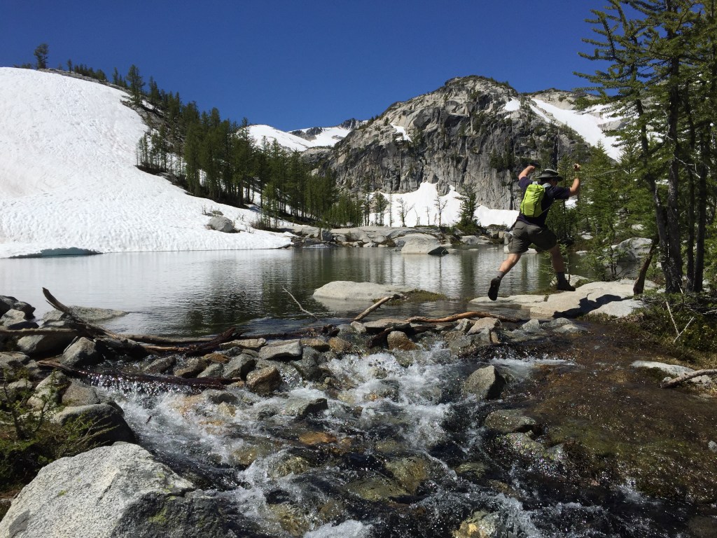 jumping across leprechaun