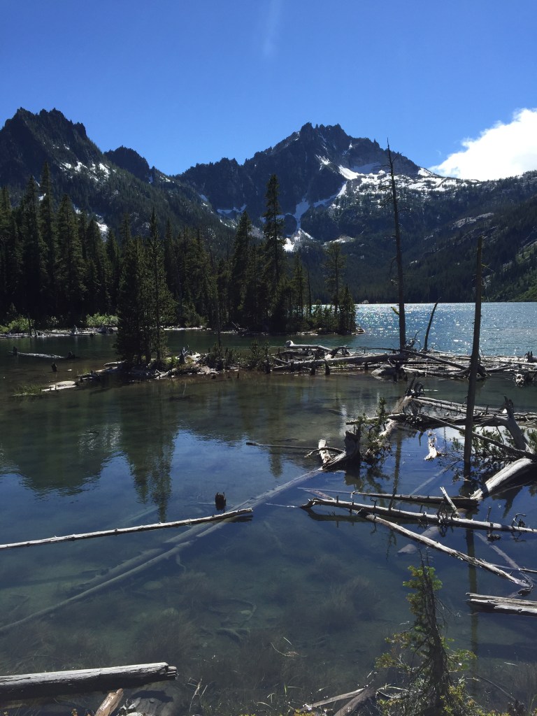 snow lake arrival